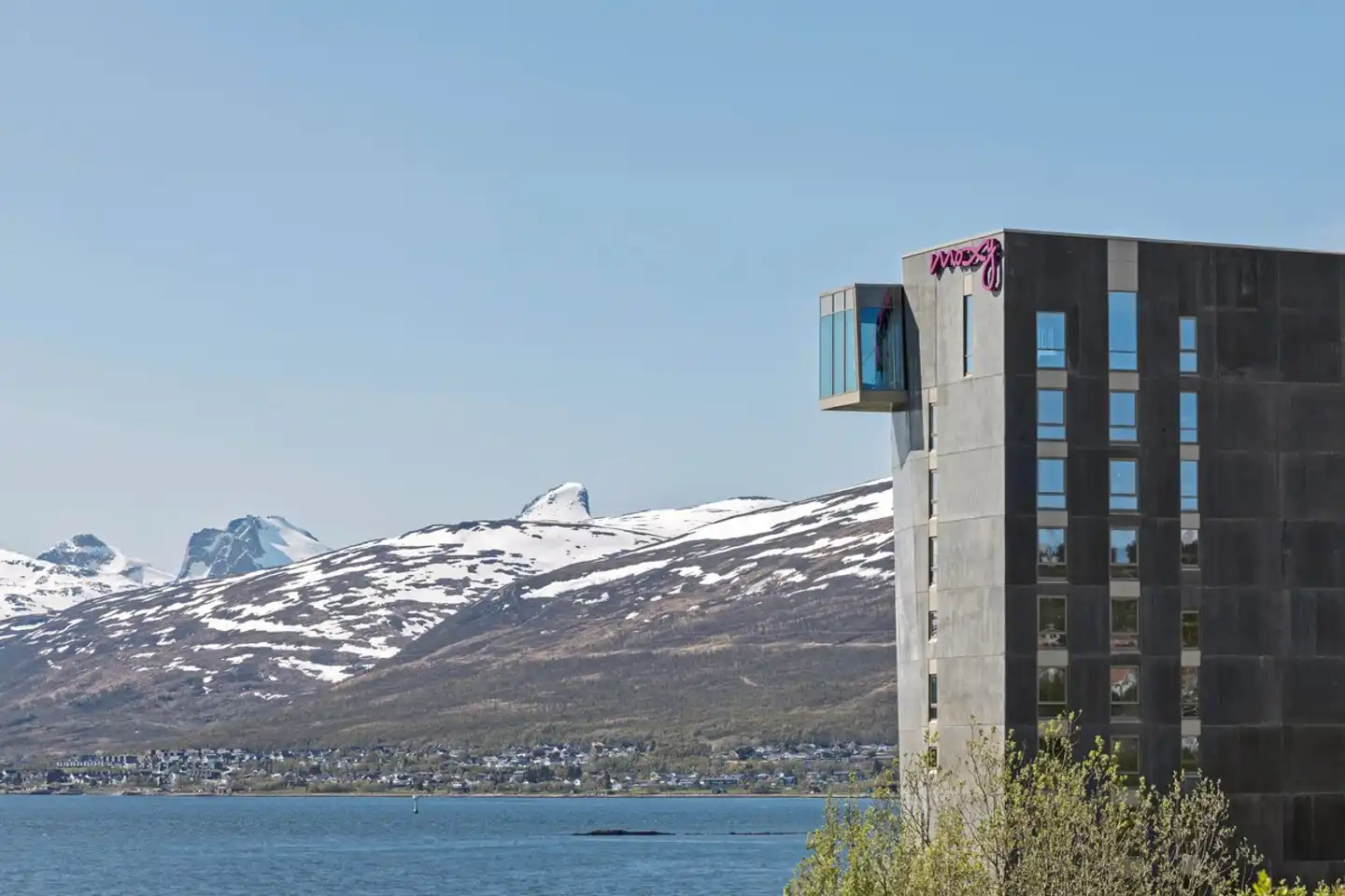Moxy Hotel Tromsø Landschaft