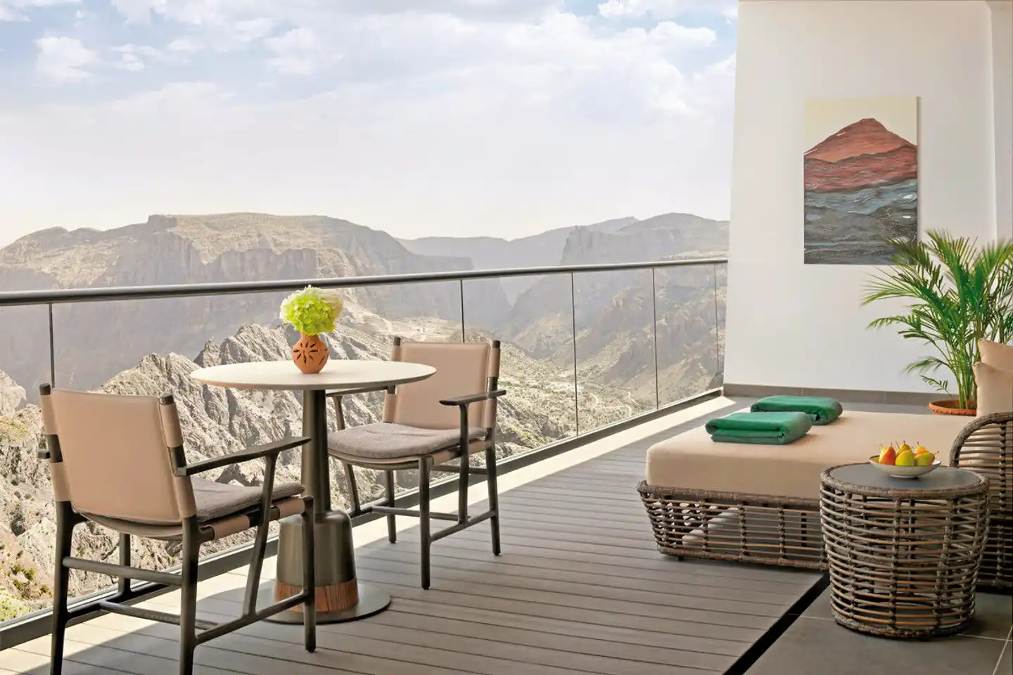 Indigo Jabal Akhdar Resort & Spa Terrasse