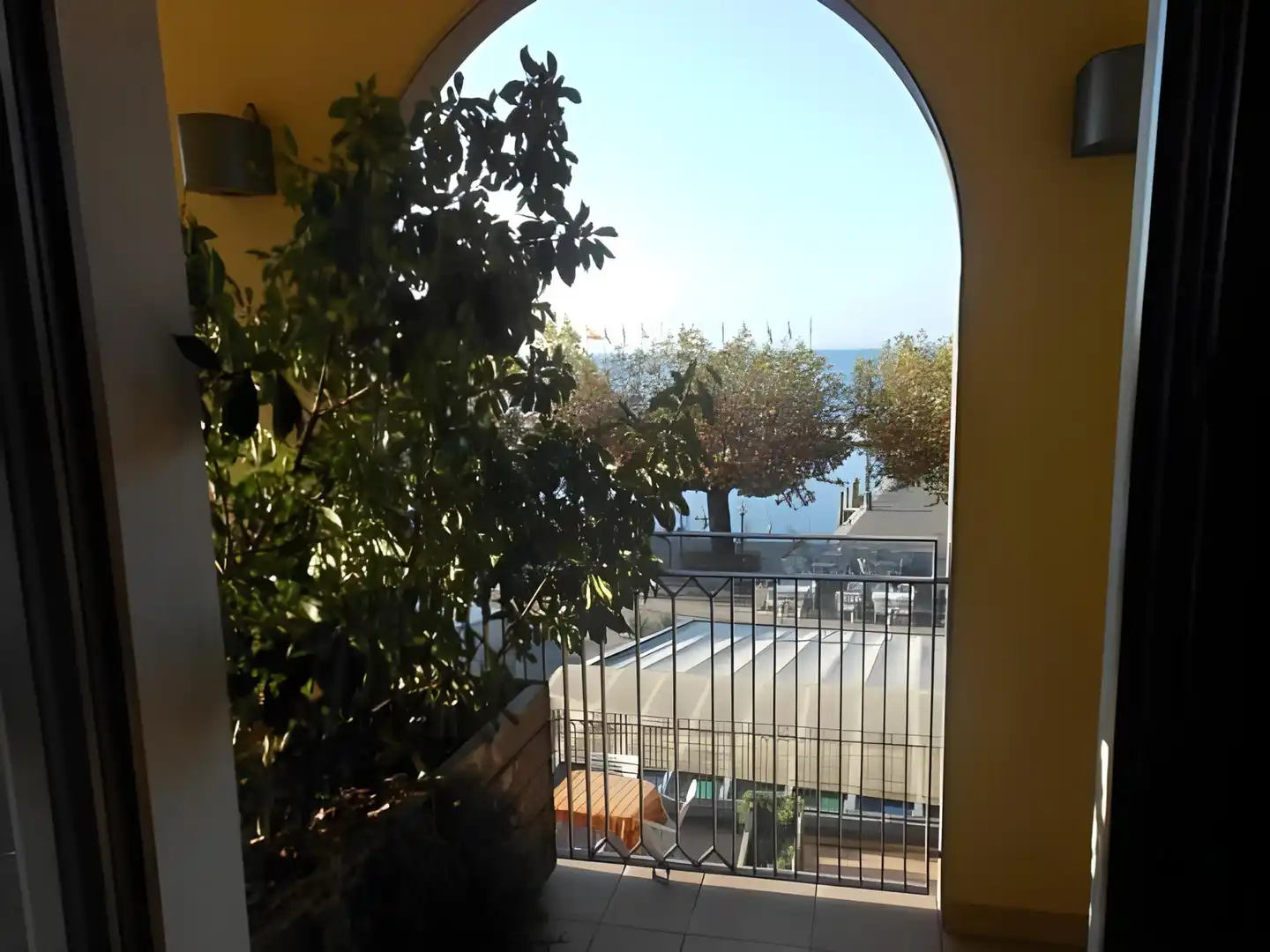 Hotel Ristorante Miralago Terrasse