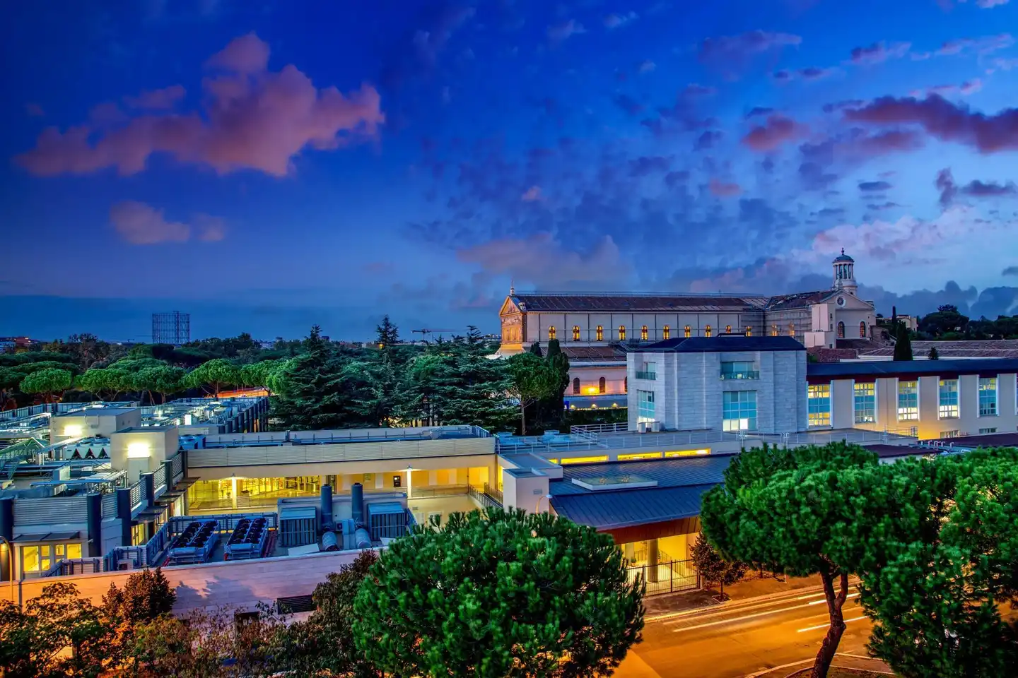 Hotel San Paolo Roma Aussenansicht