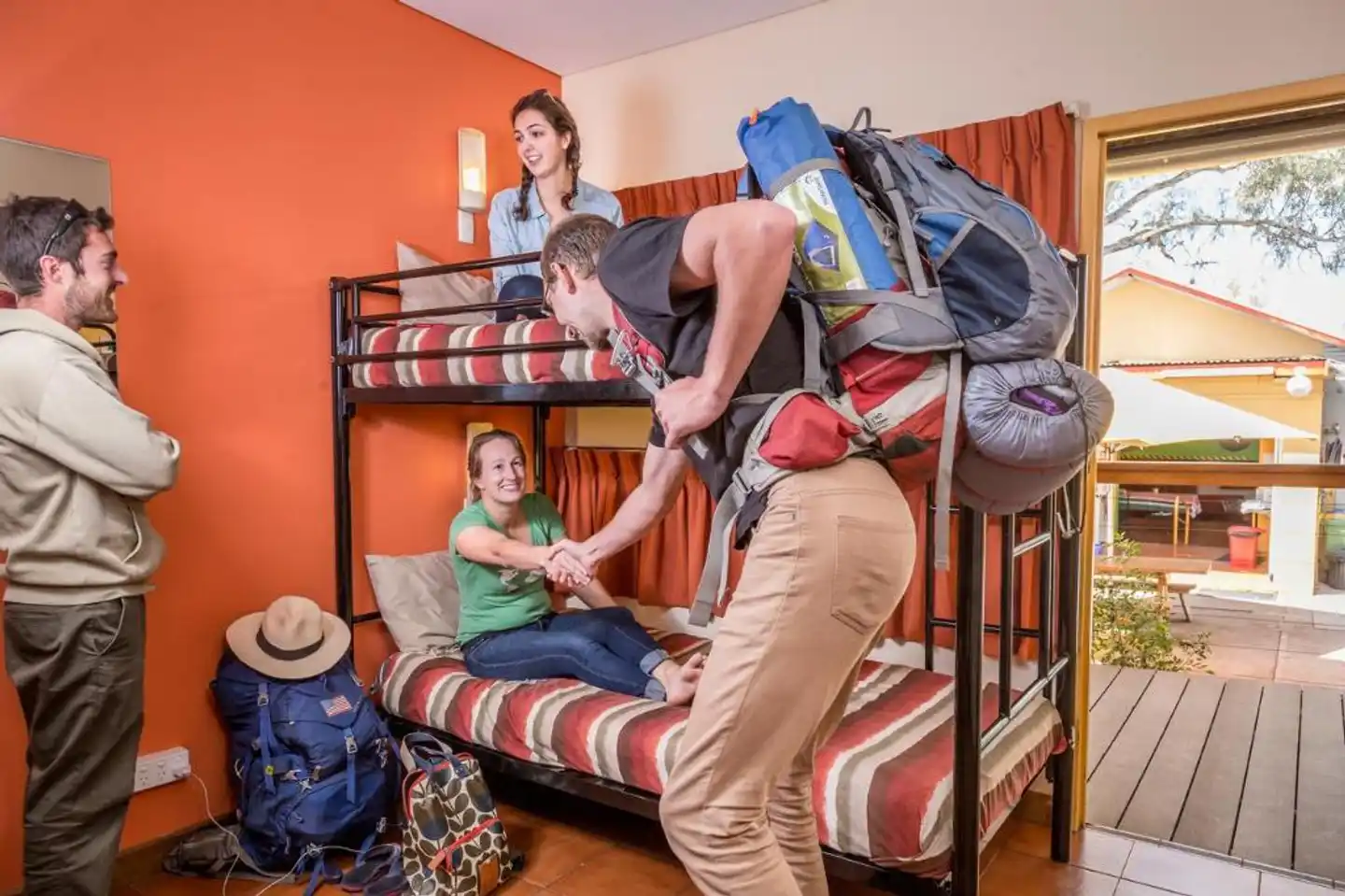 YHA Alice Springs Personen