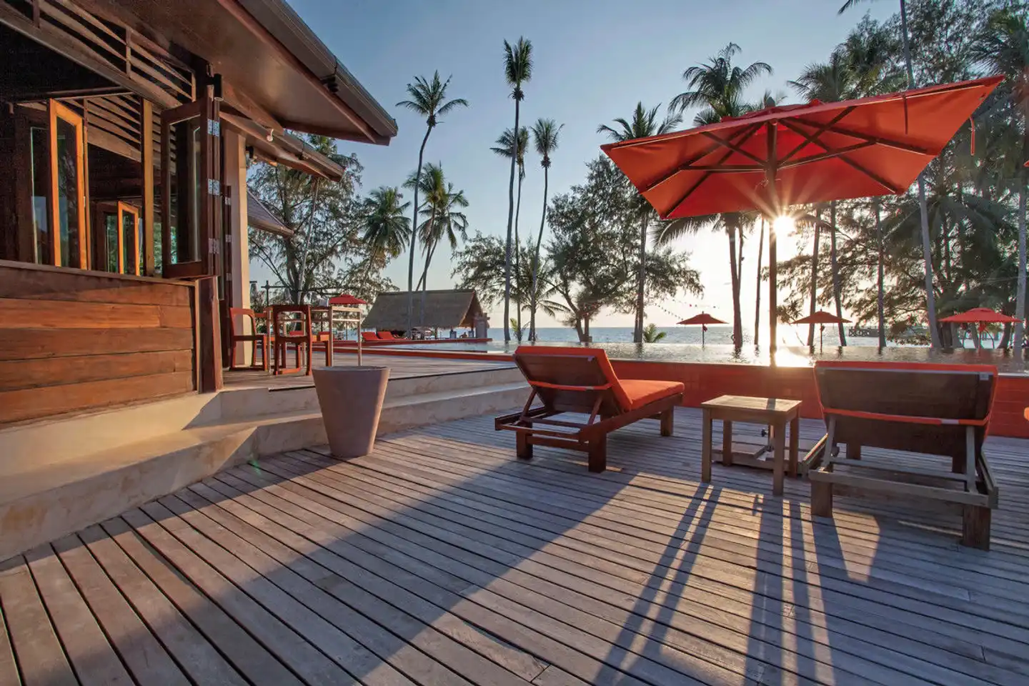 Koh Kood Paradise Beach Terrasse