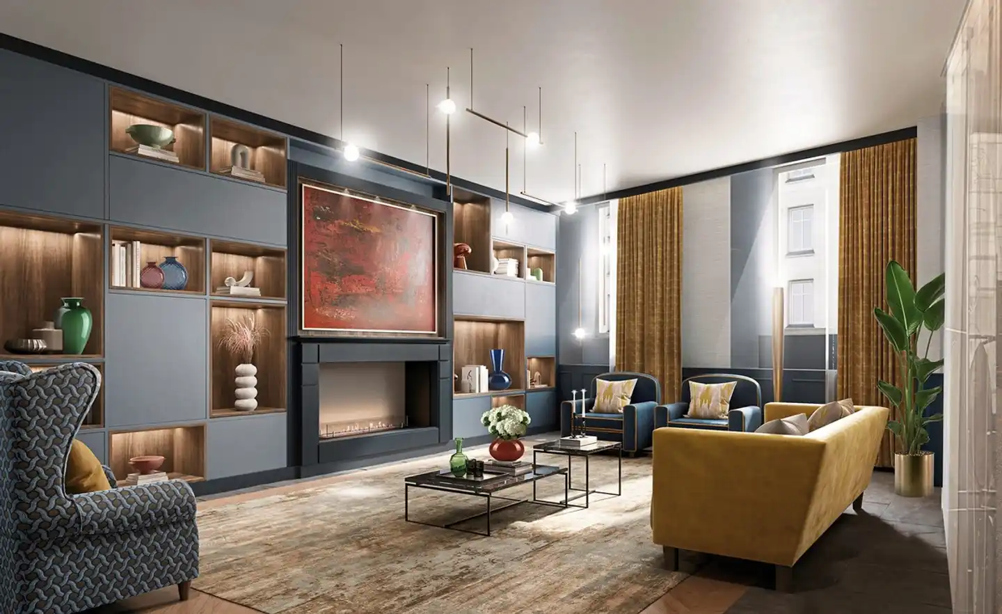 NEMI Hotel Milan Lobby