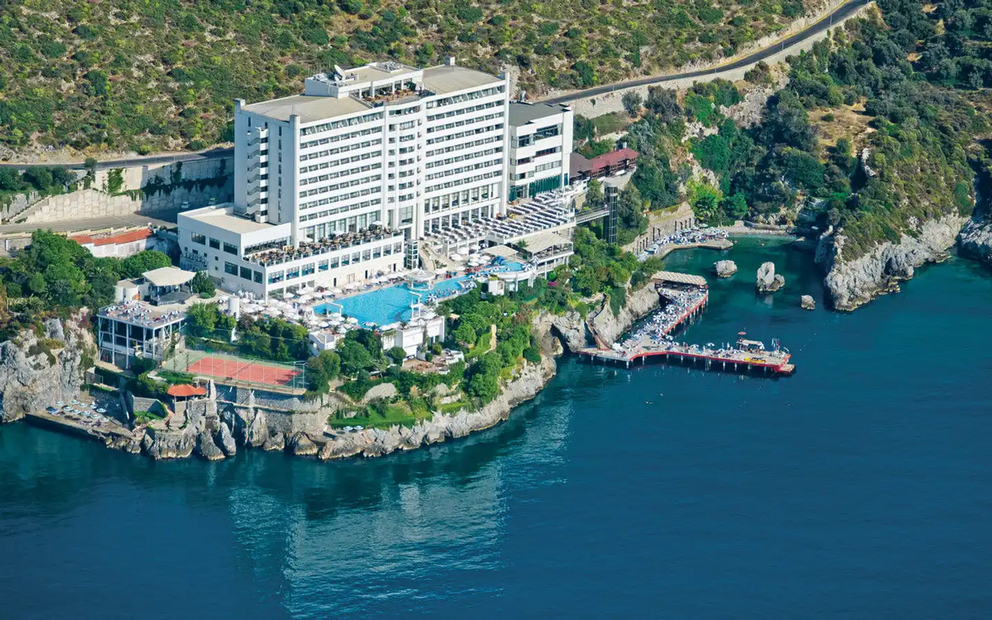 Korumar Deluxe Hotel Aussenansicht