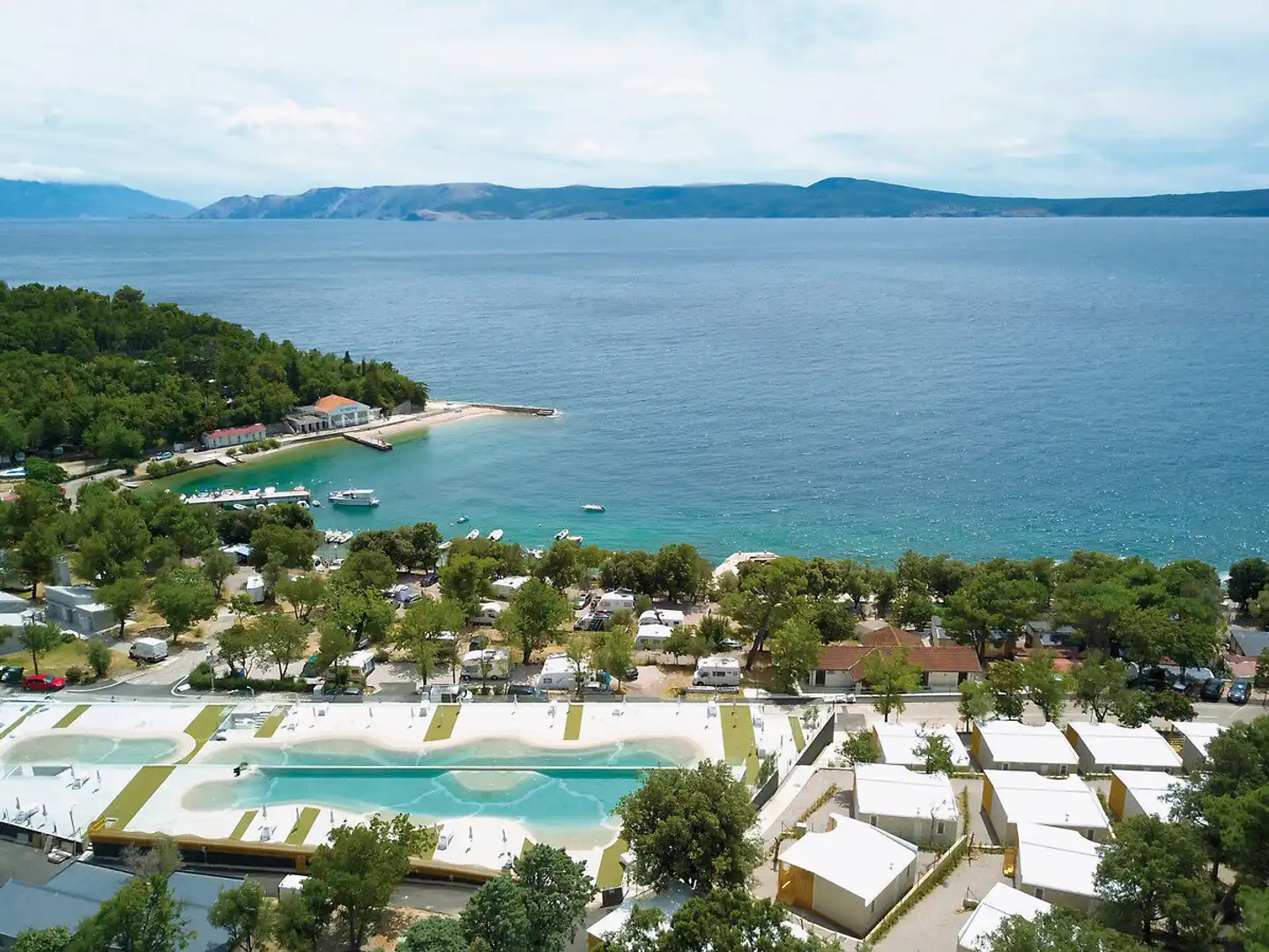 Mobile Homes Camp Selce Pool