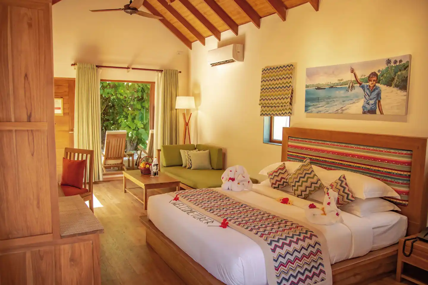 Reethi Faru Resort Wohnbeispiel