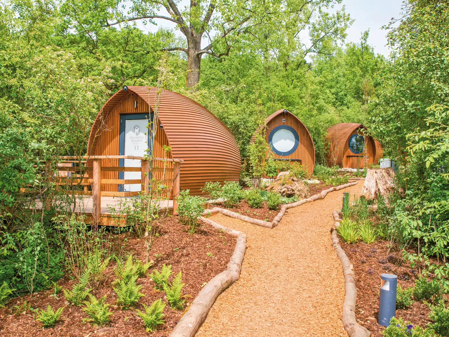Glamping Resort Biosphäre Bliesgau Garten