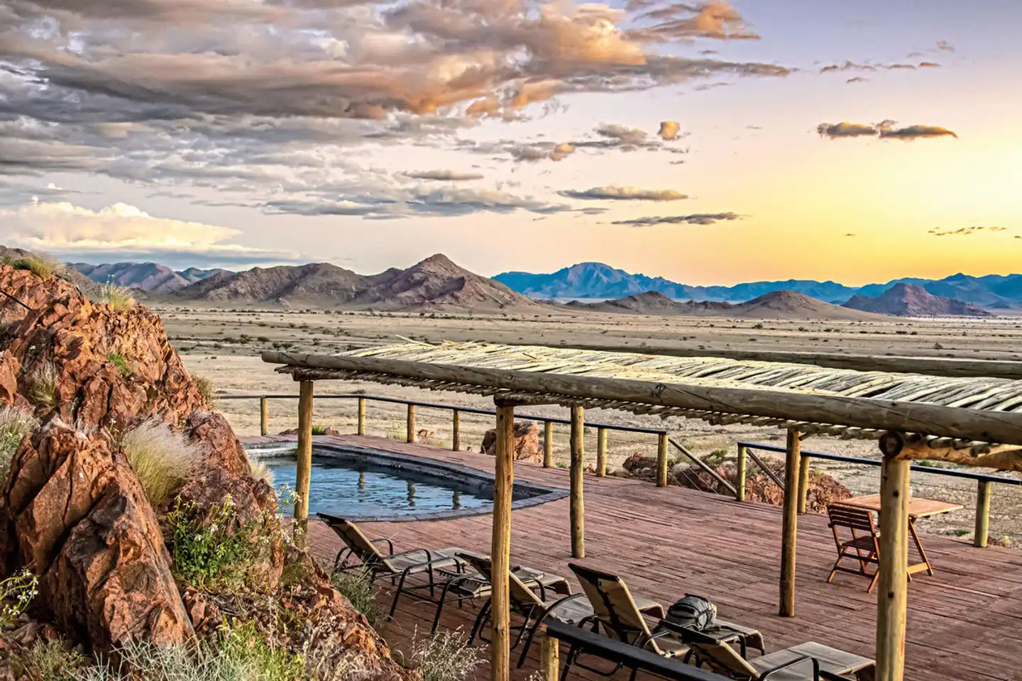 The Elegant Desert Camp Landschaft