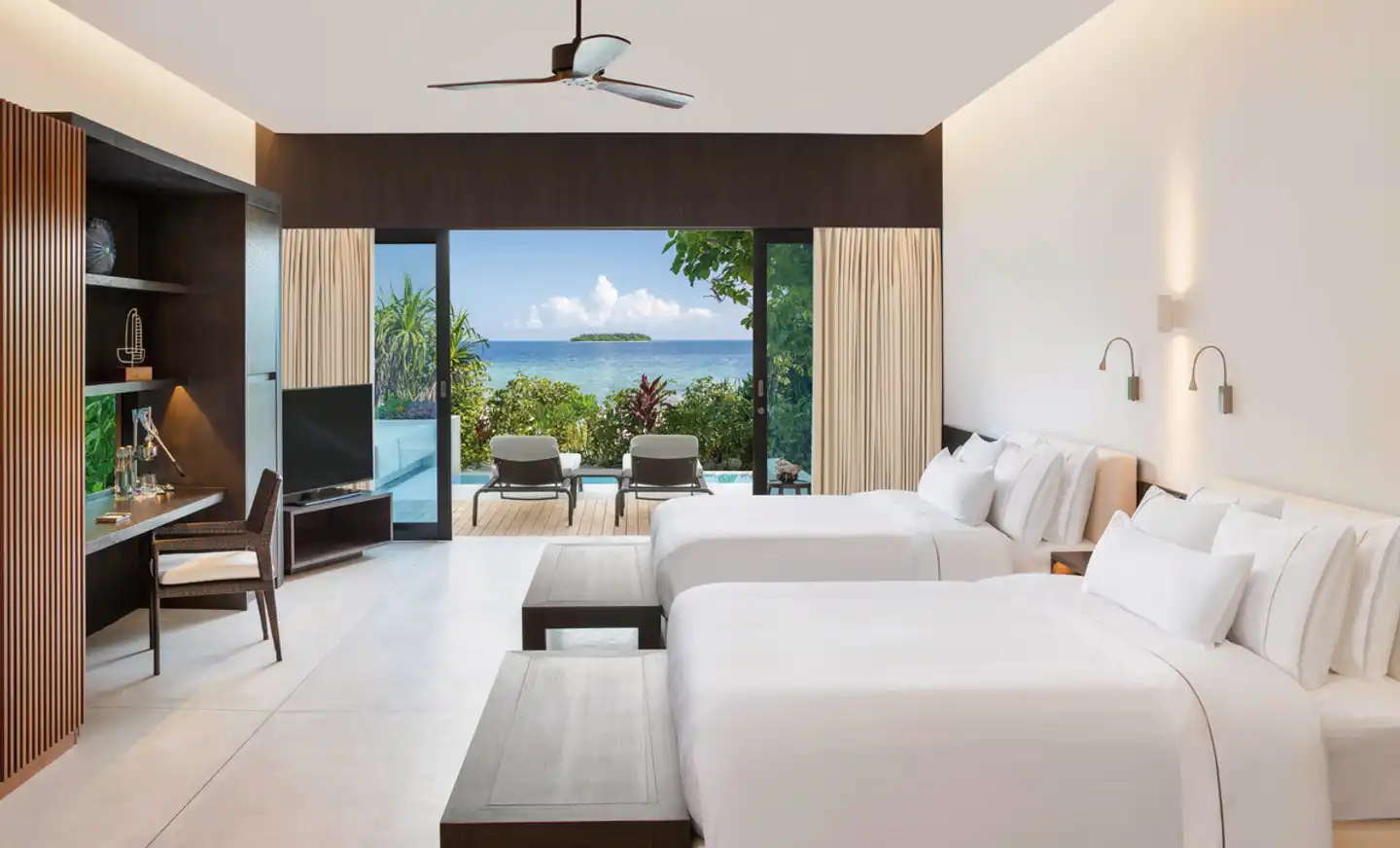 The Westin Maldives Miriandhoo Resort Wohnbeispiel