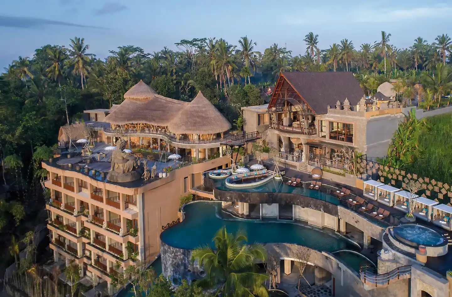 The Kayon Jungle Resort by Pramana Aussenansicht