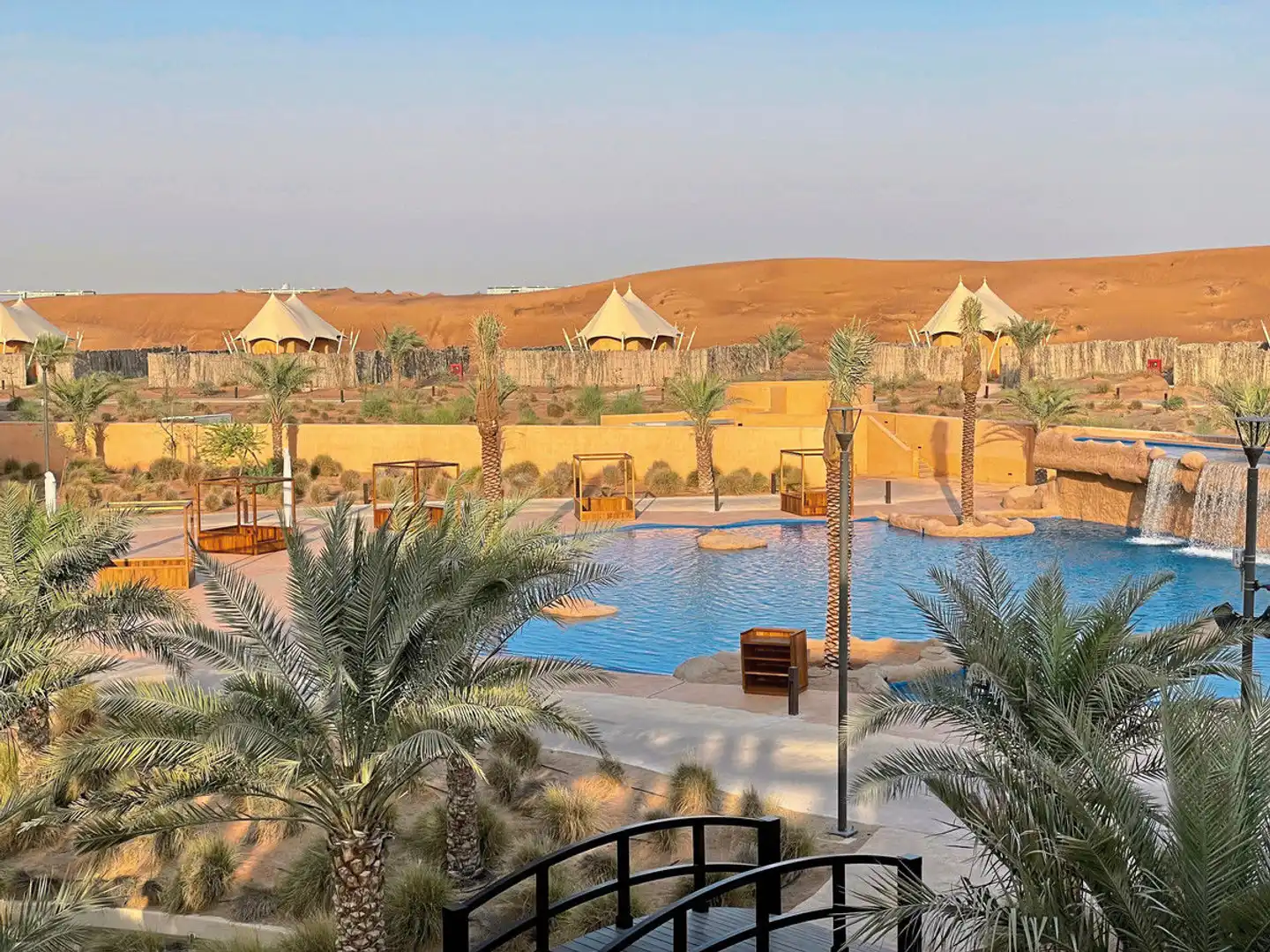 Mysk Al Badayer Retreat Terrasse