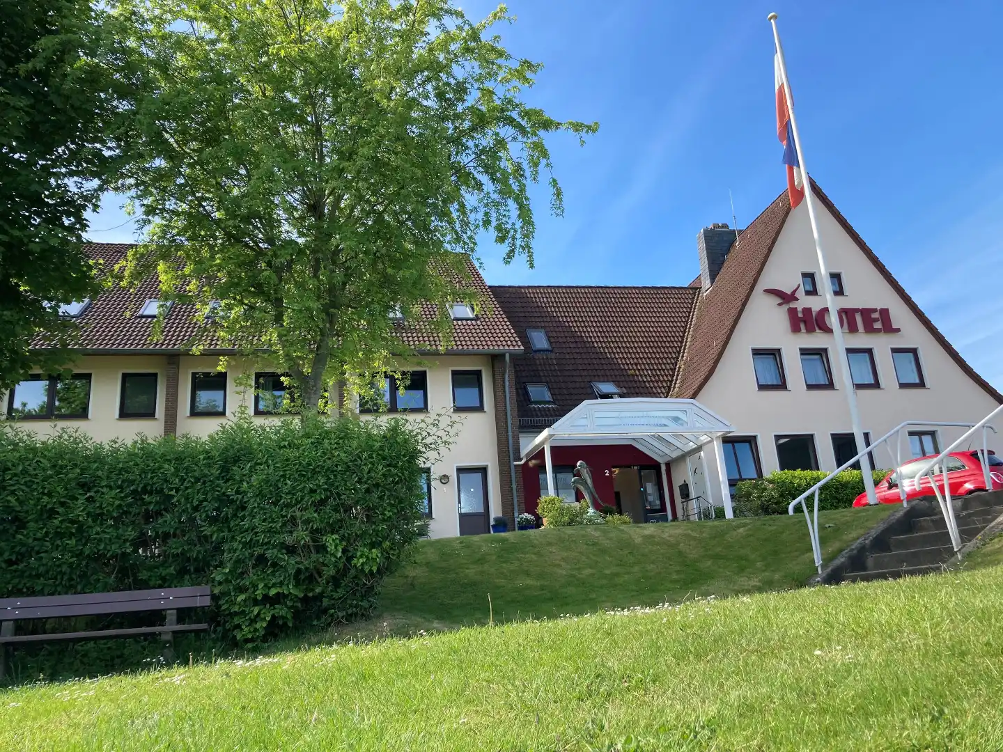 Schlei Hotel Aussenansicht
