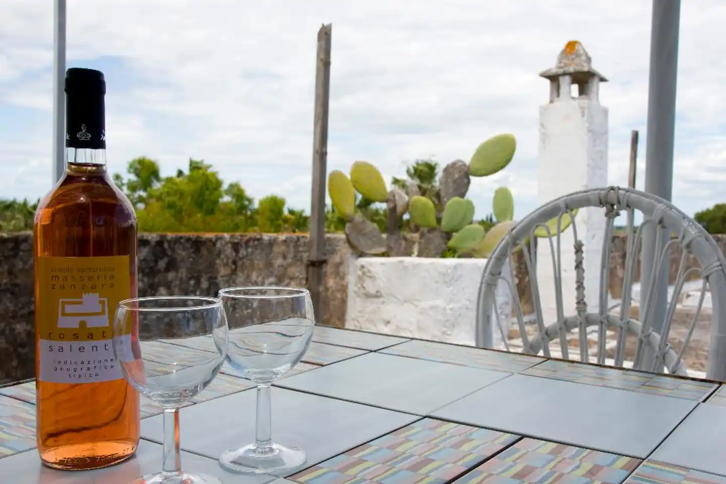 Masseria Zanzara Terrasse