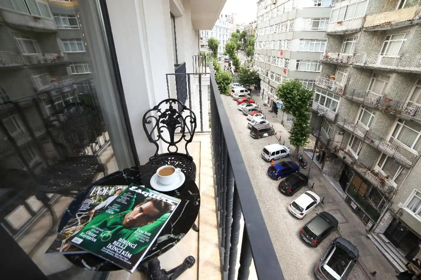 Great Fortune Design Hotel Terrasse