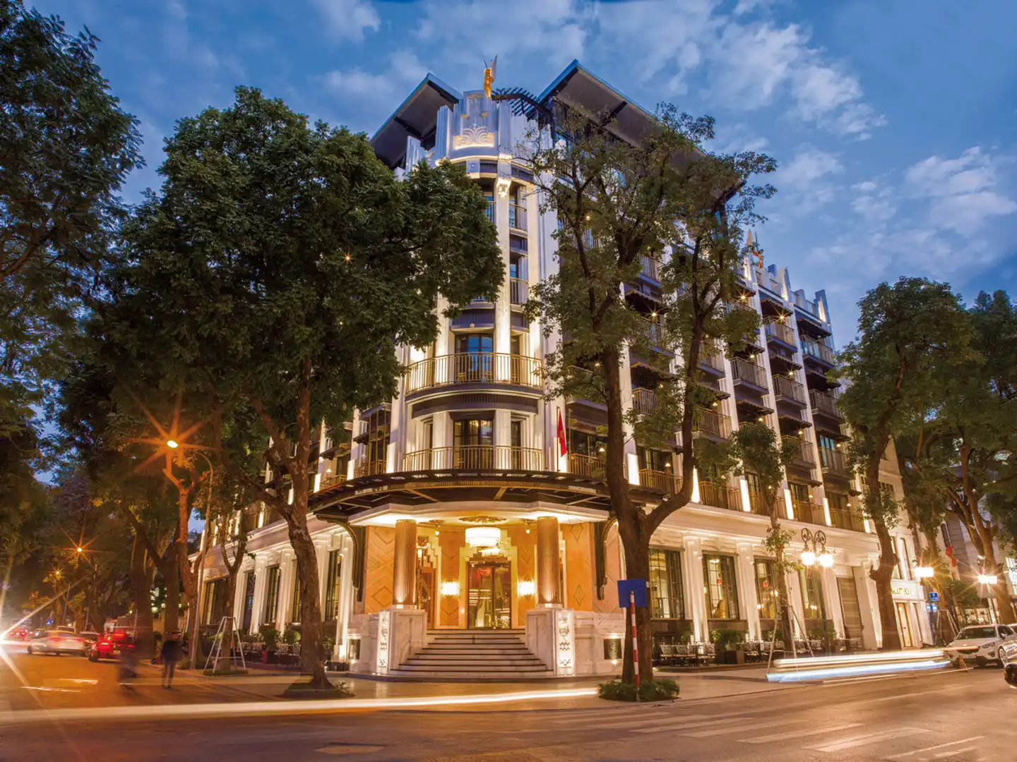 Capella Hanoi Aussenansicht