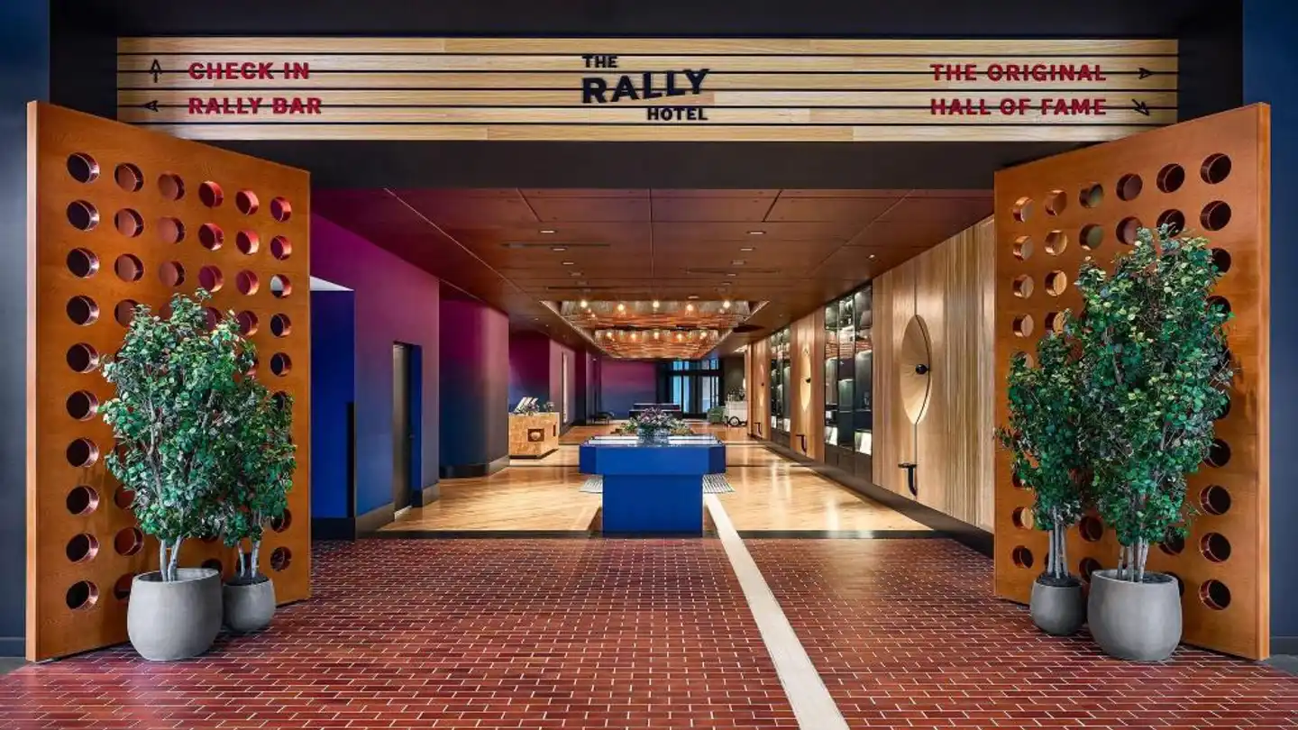 The Rally Hotel Lobby
