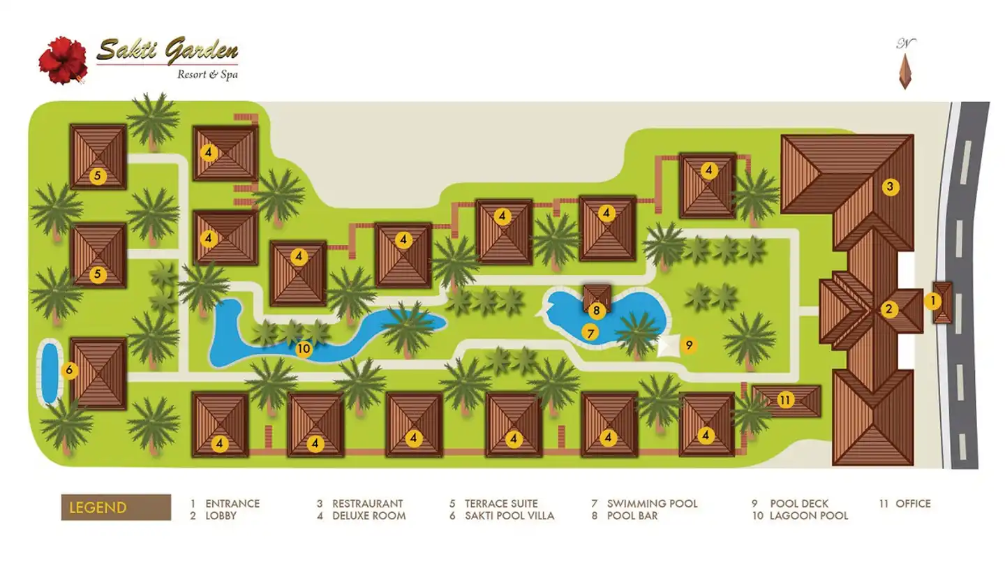 Sakti Garden Resort & Spa Modellaufnahme