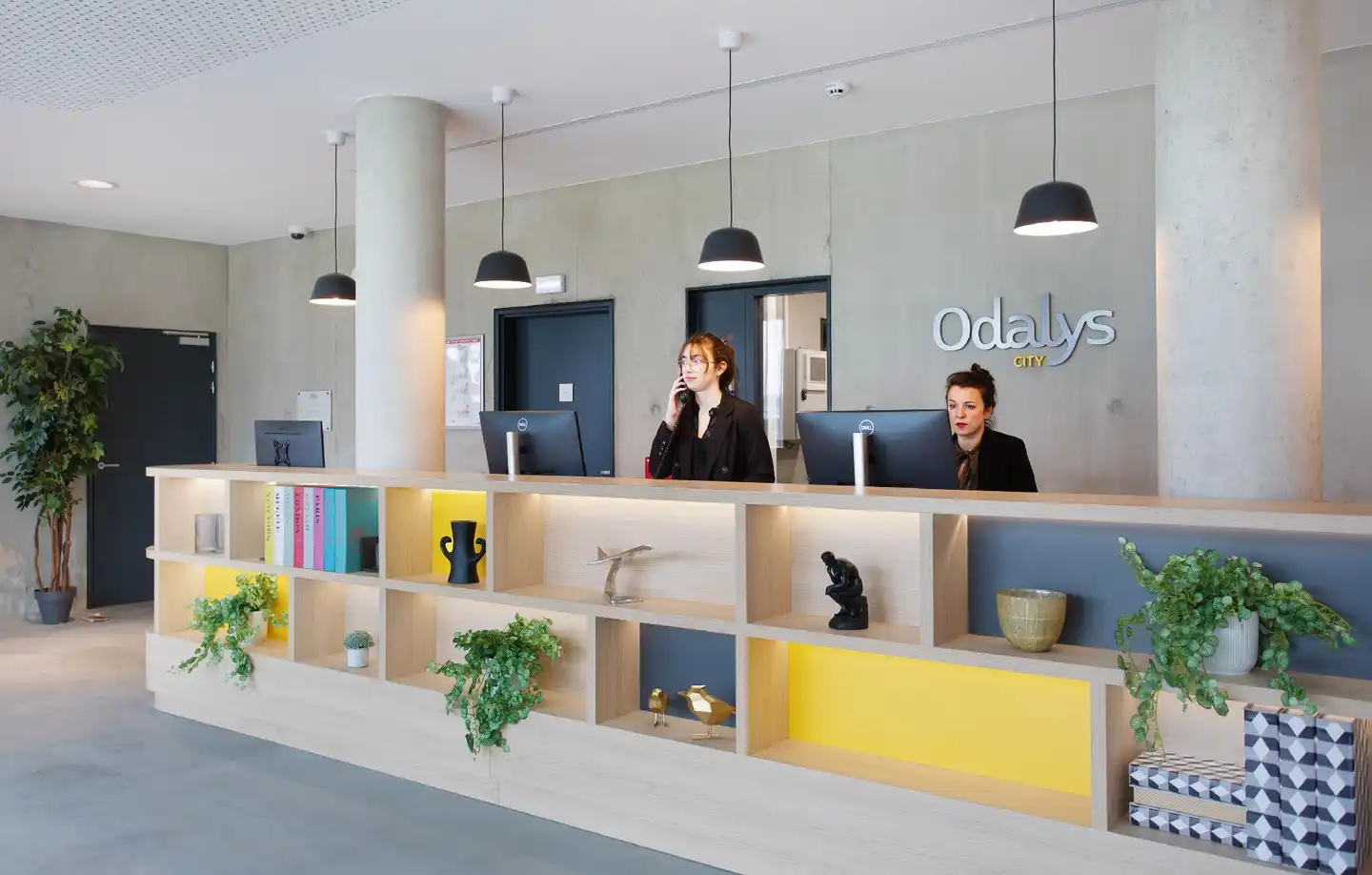 Appart Hôtel Odalys City Toulouse Blagnac Aéroport Lobby