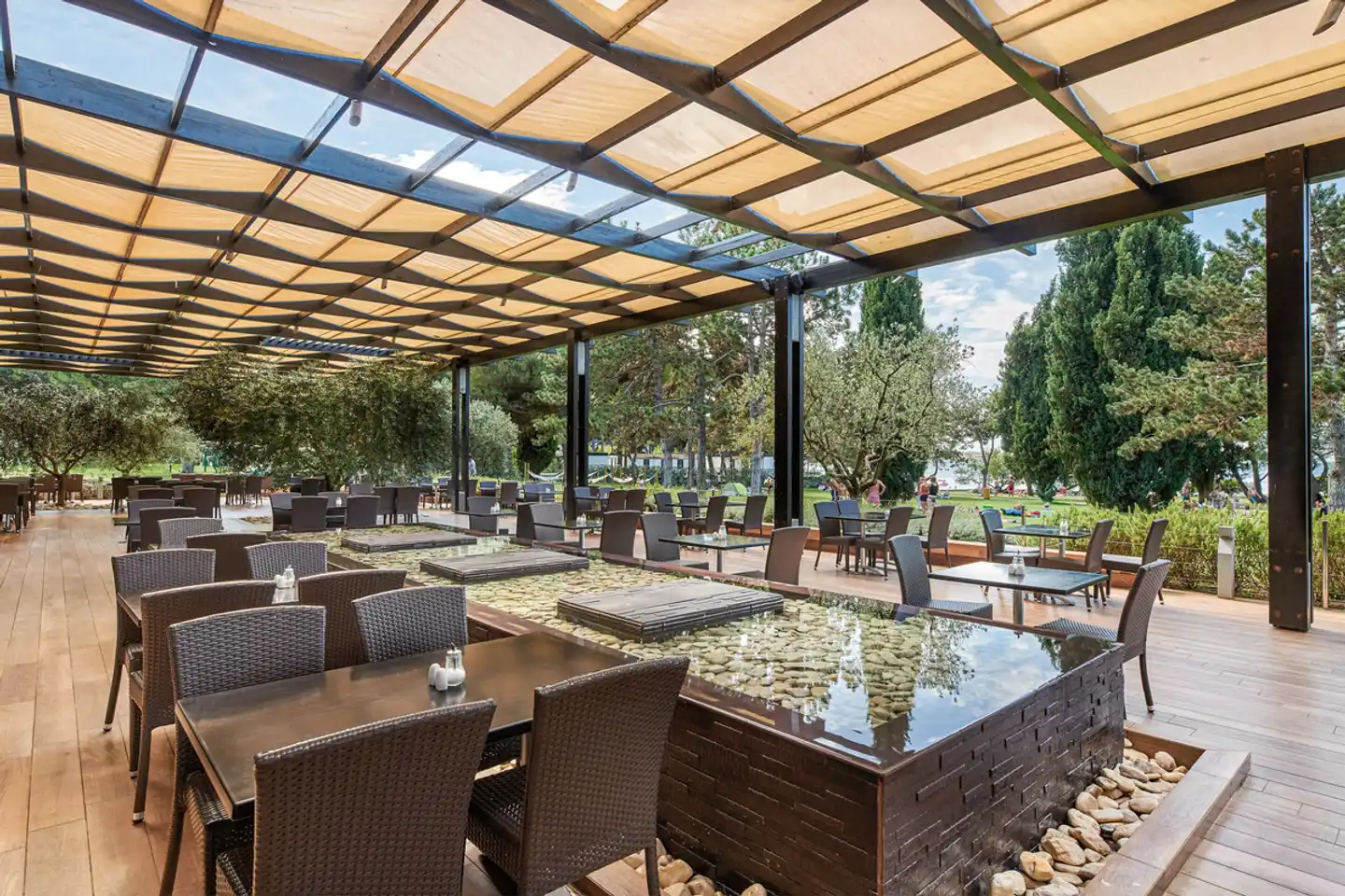 Materada Plava Laguna Terrasse