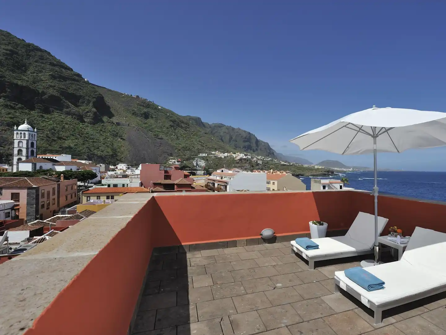 San Roque Boutique Hotel Terrasse