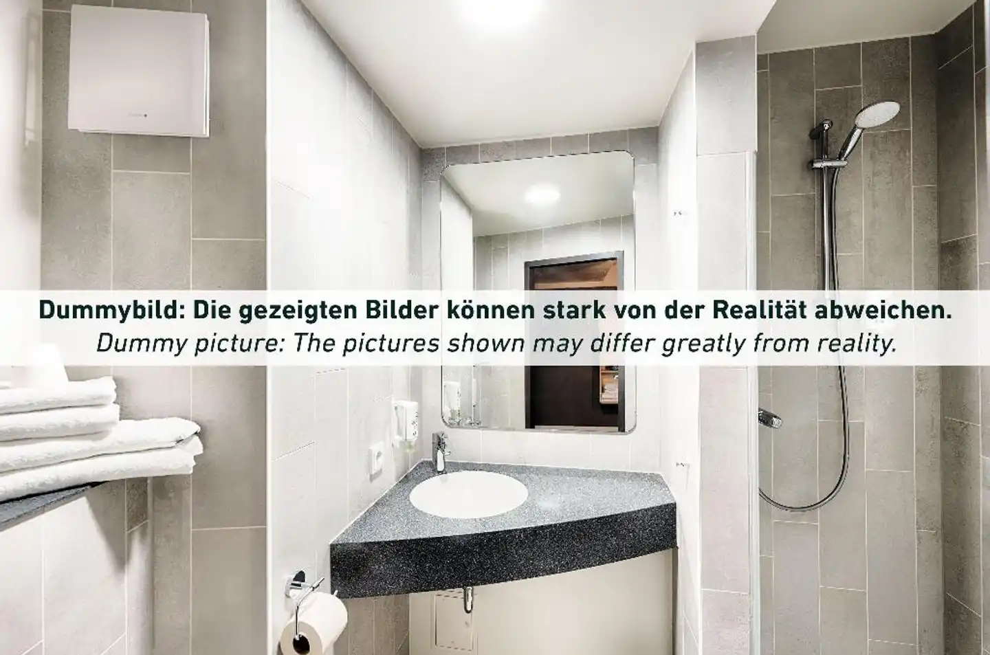 B&B HOTEL Kassel-Industriepark Badezimmer