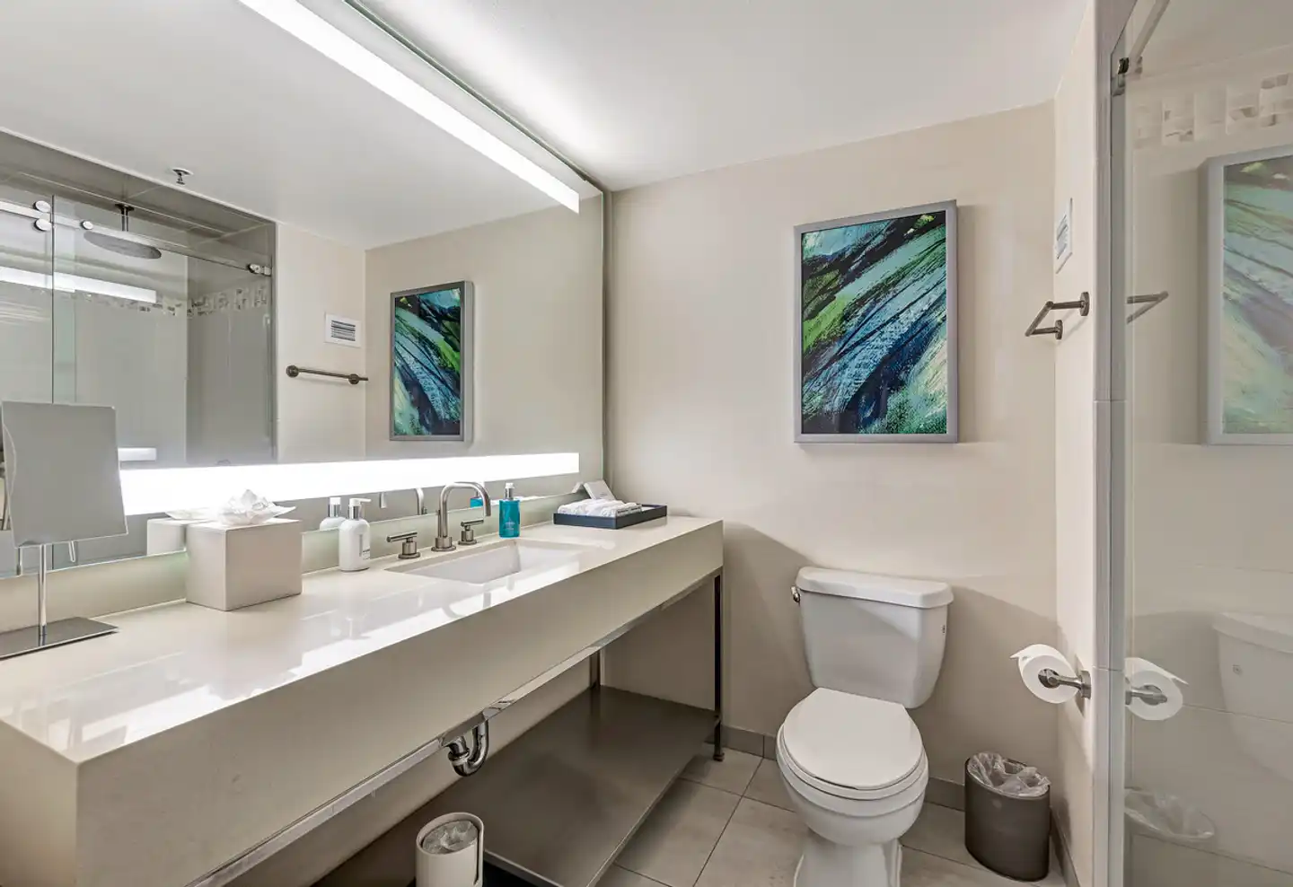 Ocean View Hotel Badezimmer