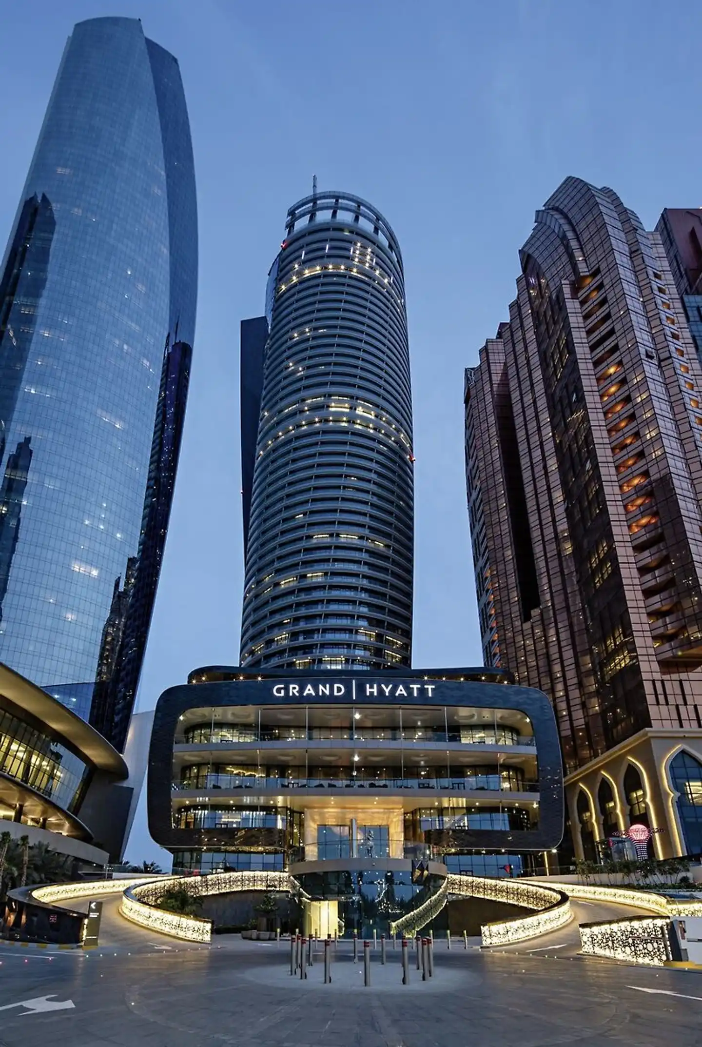 Grand Hyatt Abu Dhabi Hotel& Residences Emirates Pearl Aussenansicht