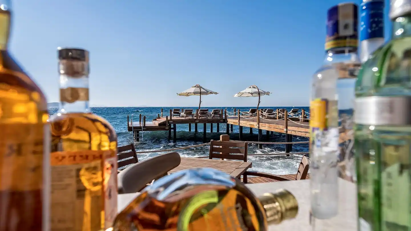 Allium Villas Bodrum Terrasse