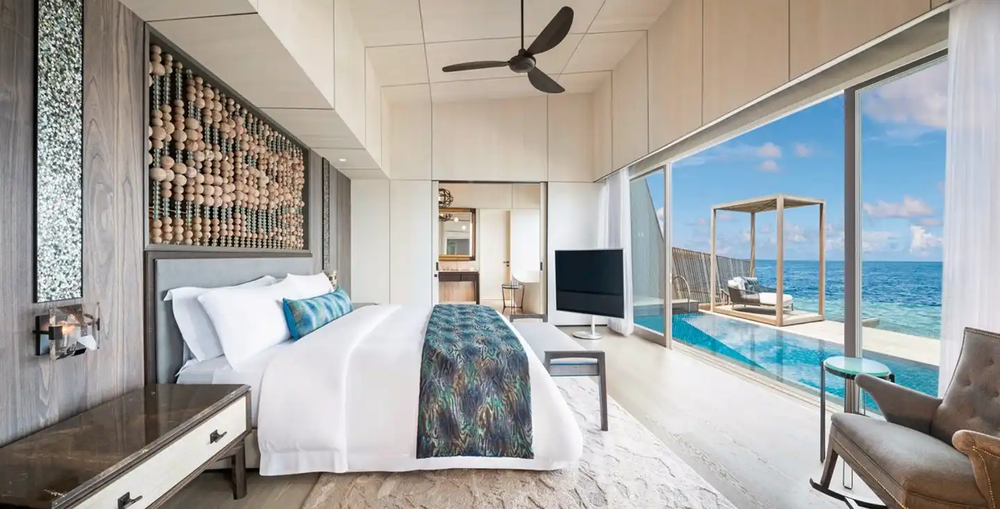 The St. Regis Maldives Vommuli Resort Wohnbeispiel