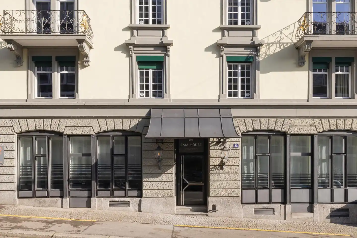 EMA House Serviced Apartments, Superior Standard, Unterstrass Aussenansicht