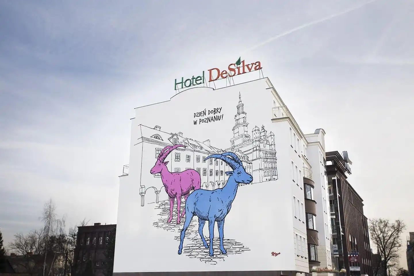 Hotel DeSilva Premium Pozna' Landkarte