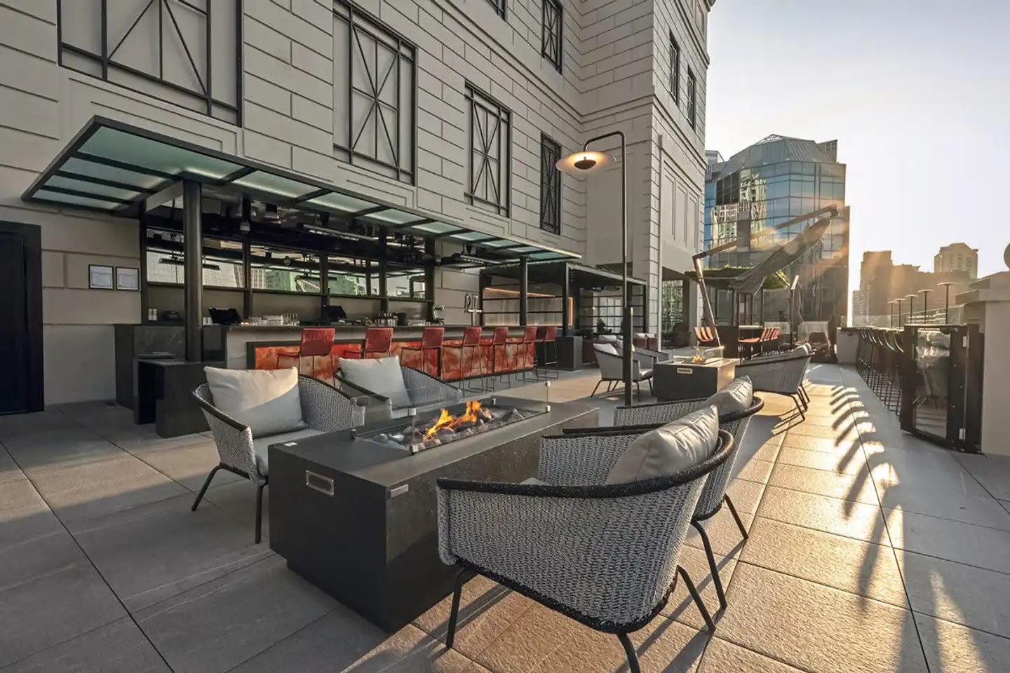 RIU Plaza Chicago Terrasse