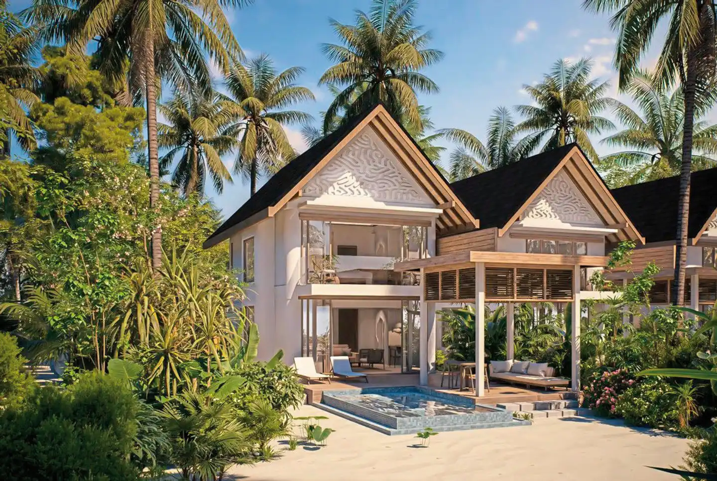 Meyyafushi Maldives Aussenansicht