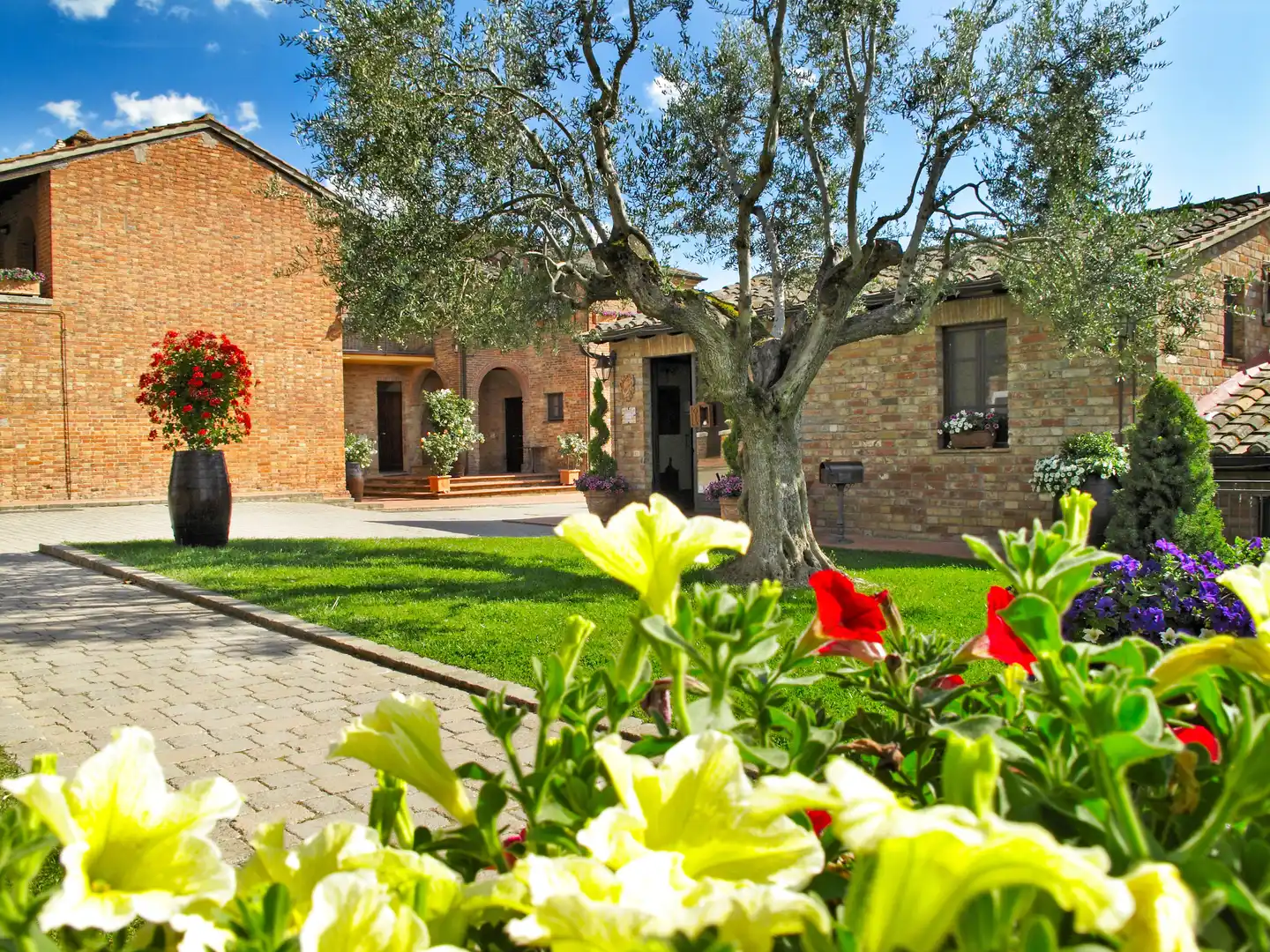Borgo Tre Rose Hotel & Apartments Garten