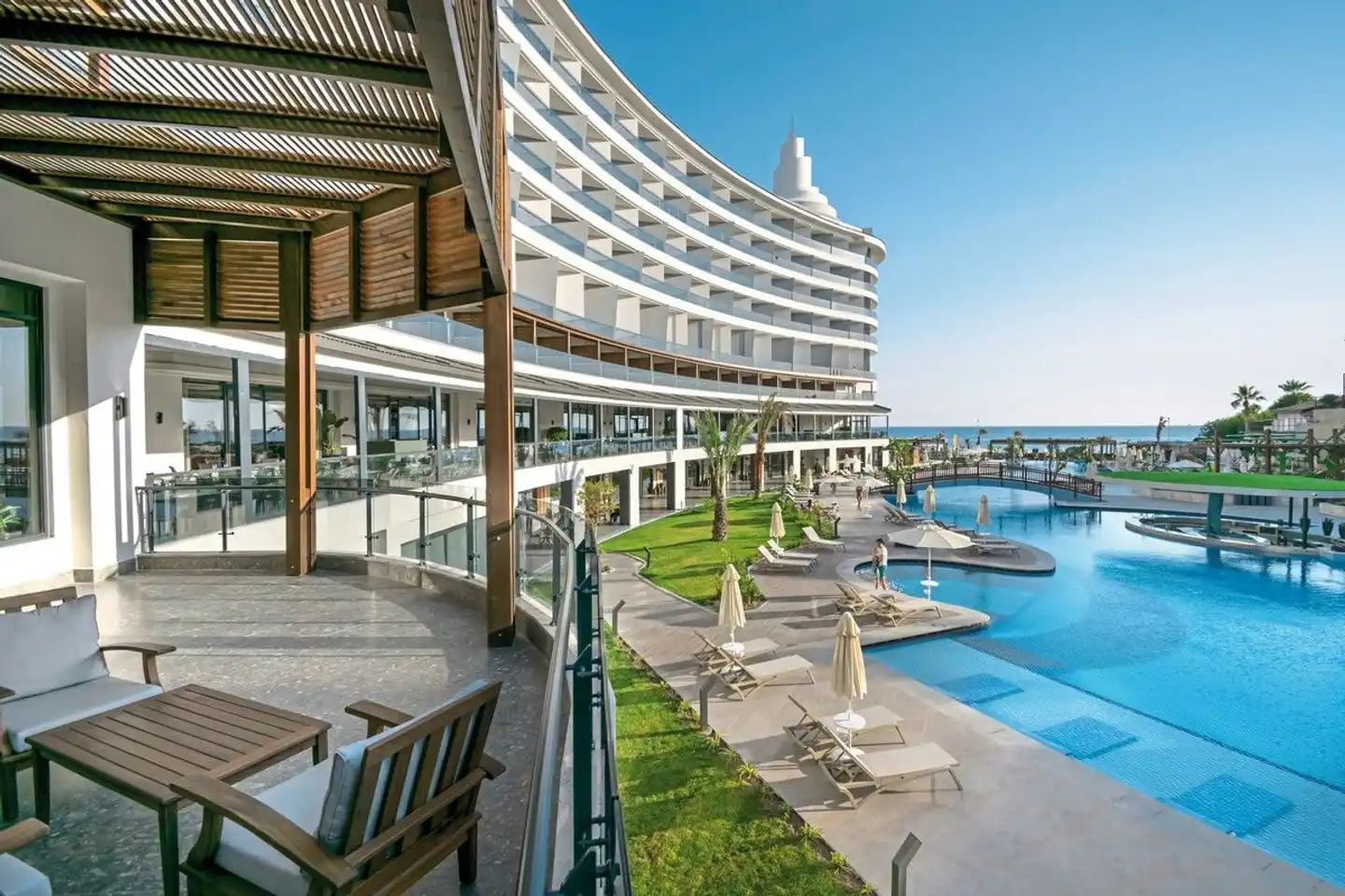 Seaden Quality Resort & Spa Terrasse