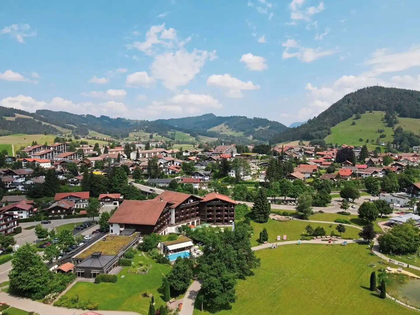 Parkhotel Oberstaufen Aussenansicht