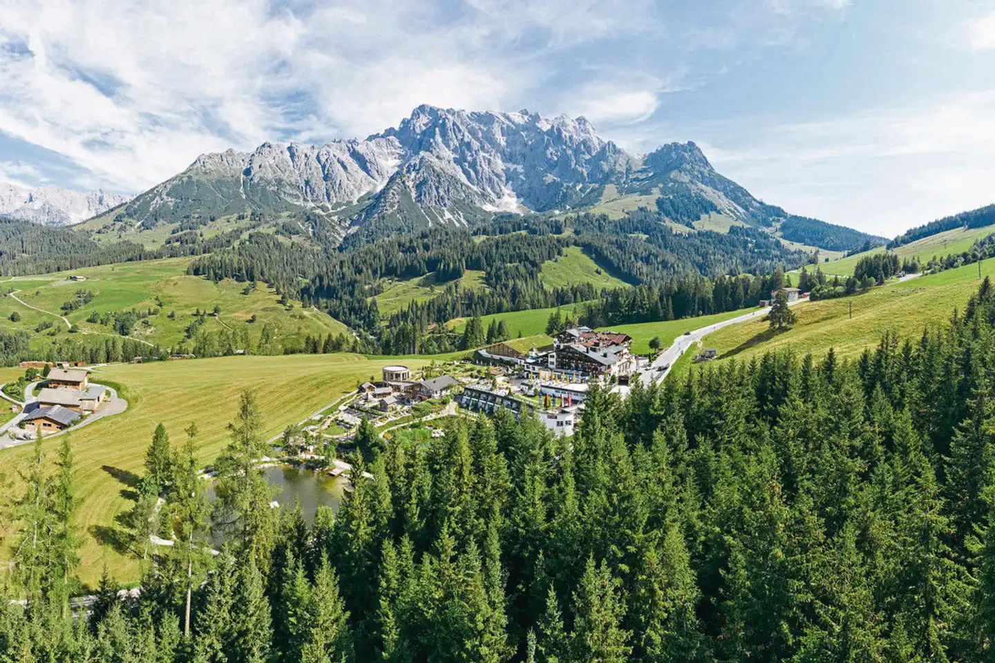 Übergossene Alm Resort Landschaft