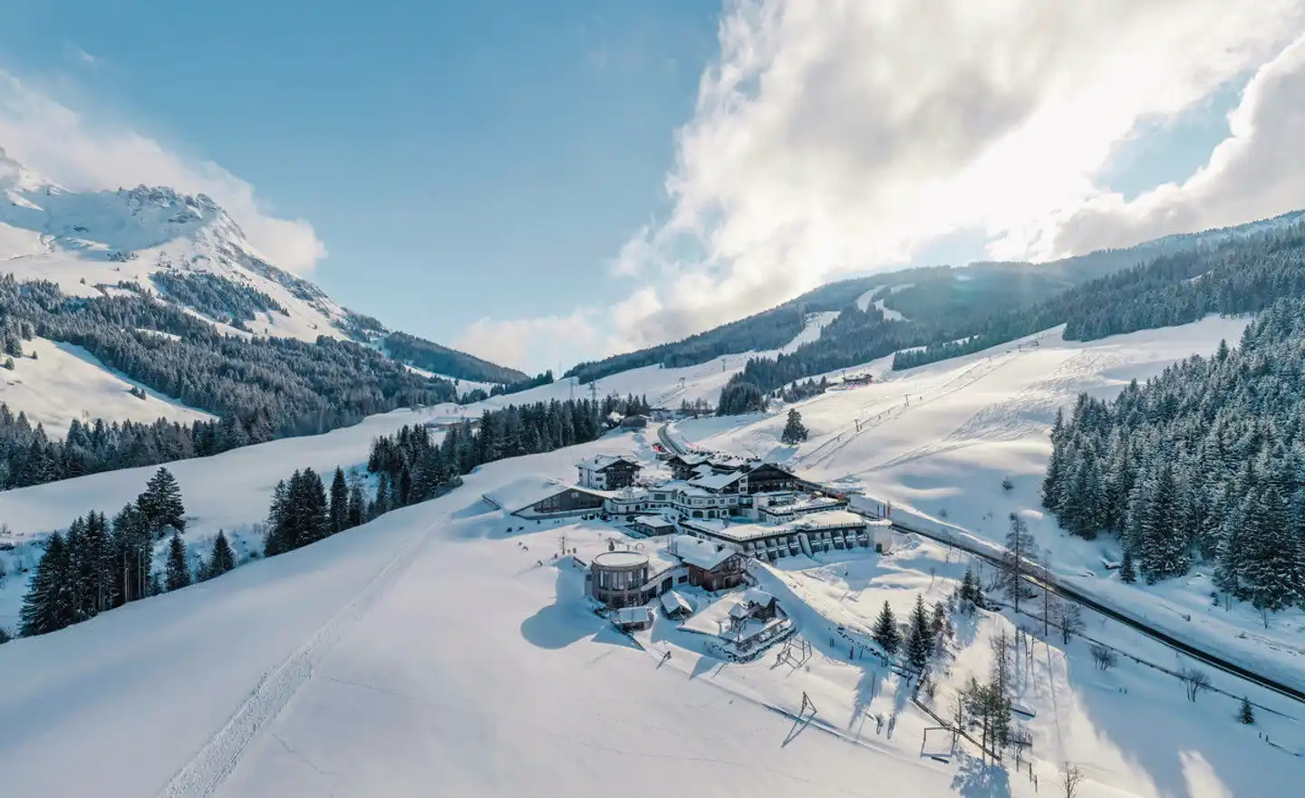 Übergossene Alm Resort Landschaft