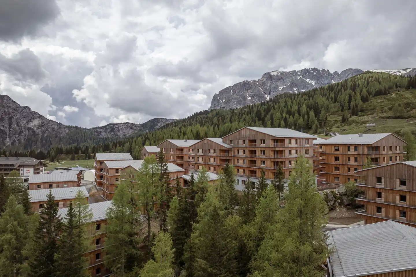 Almresort Sonnenalpe Aussenansicht