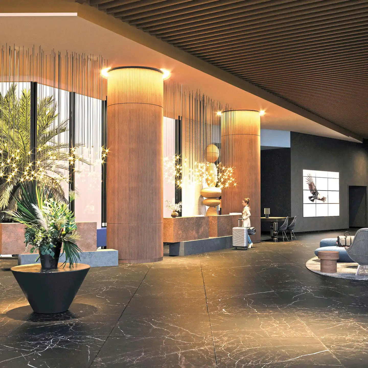 Wyndham Grand Costa Del Sol Lima Airport Lobby