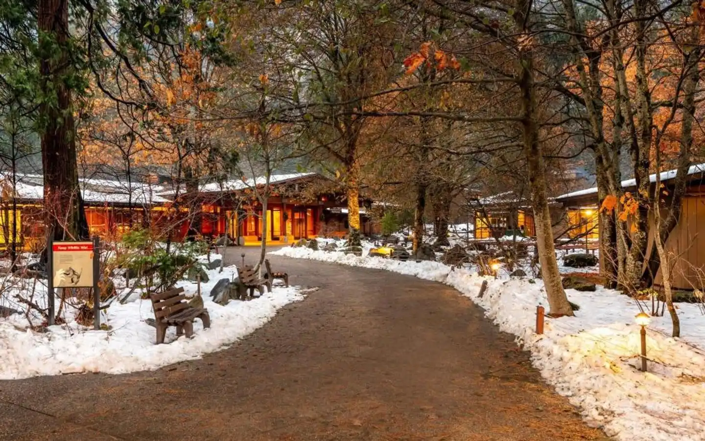 Yosemite Lodge at the Falls Landschaft