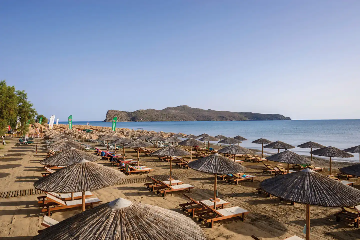 Atlantica Amalthia Beach Resort Strand