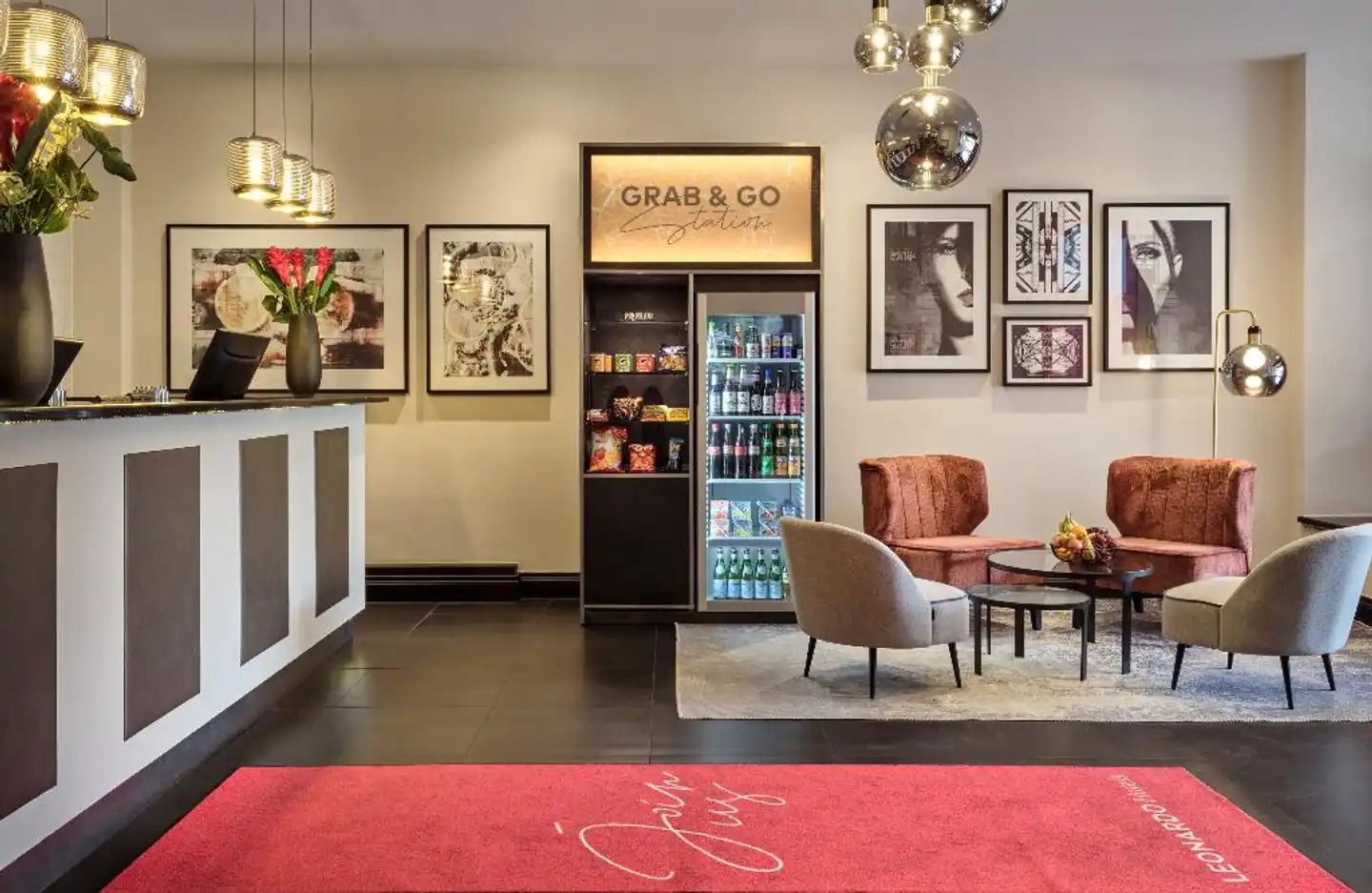 Leonardo Hotel Hamburg Elbbruecken Lobby