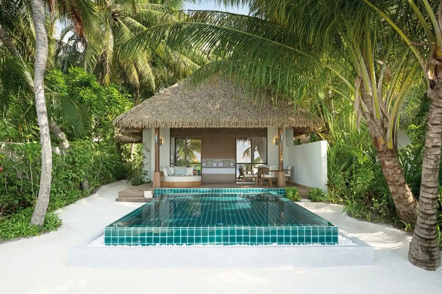 Huvafen Fushi Aussenansicht