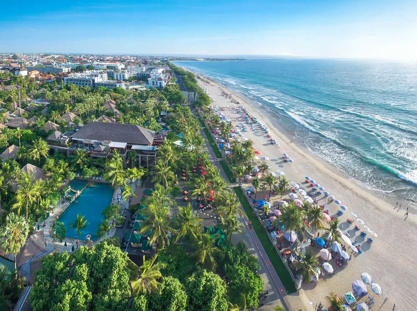 Legian Beach Hotel Landschaft