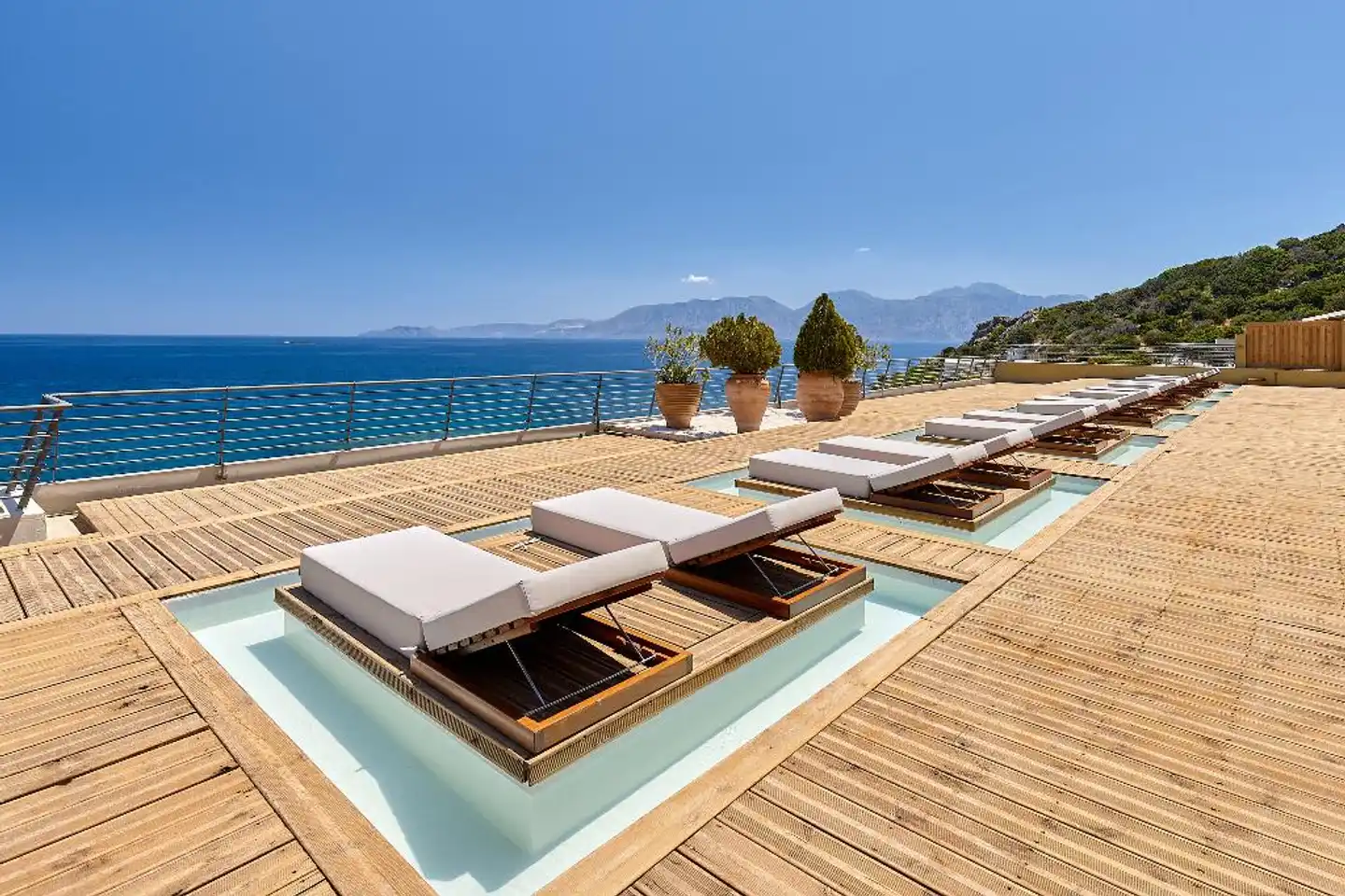 Blue Marine Resort & Spa Hotel Terrasse