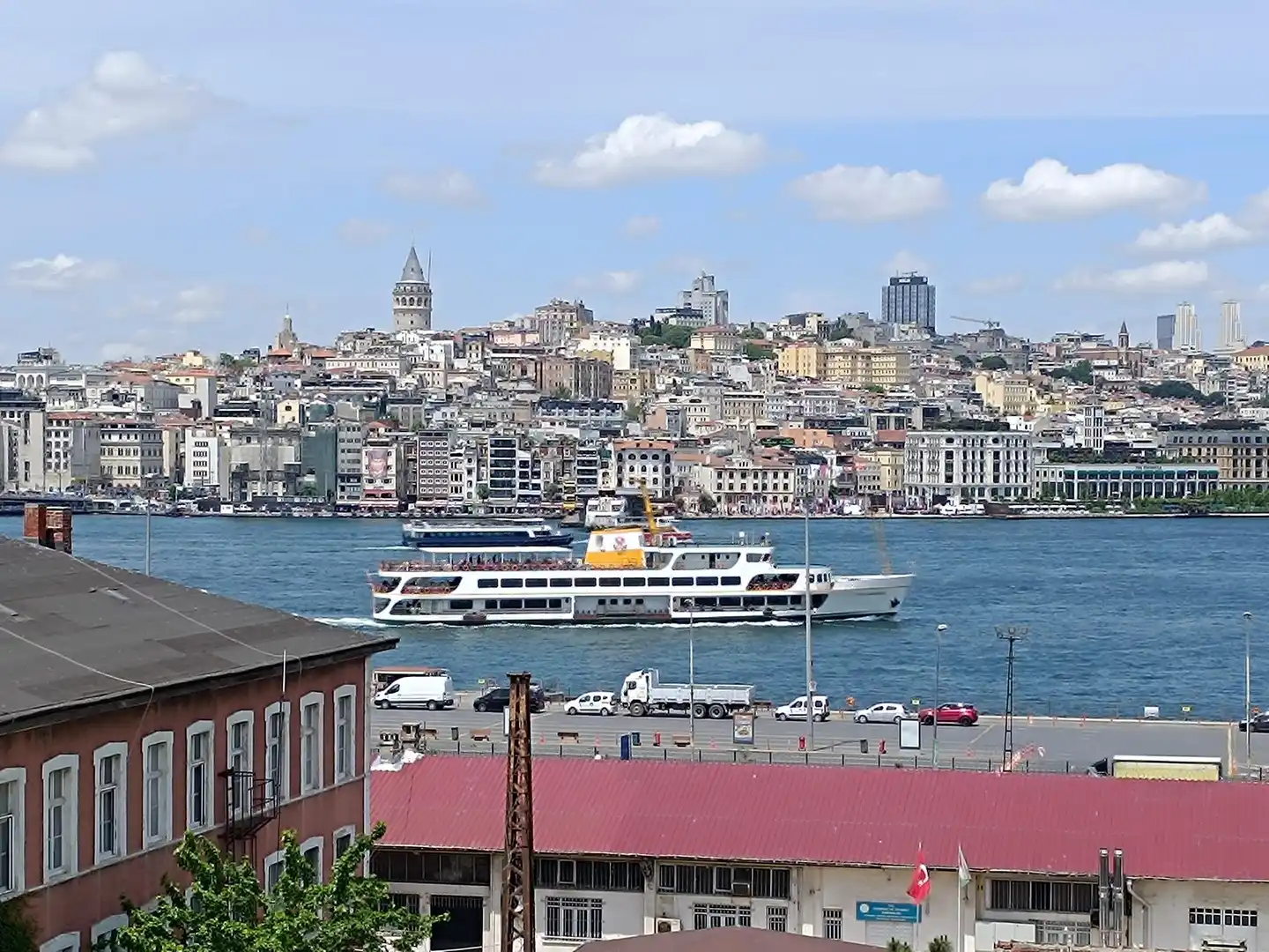 Golden Horn Bosphorus Hotel Terrasse