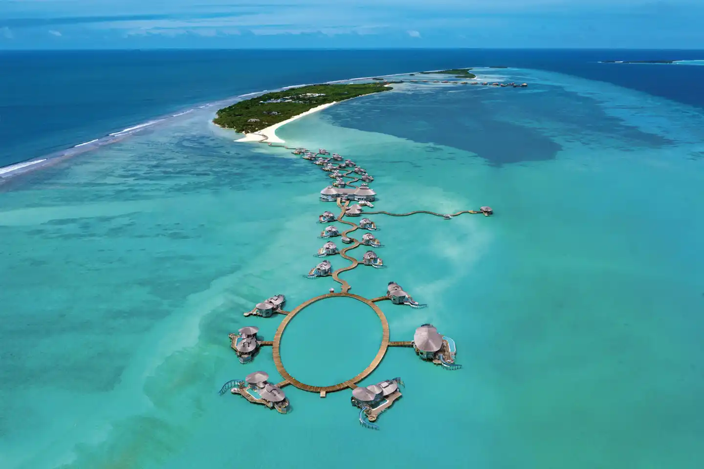 Soneva Jani Resort Landkarte