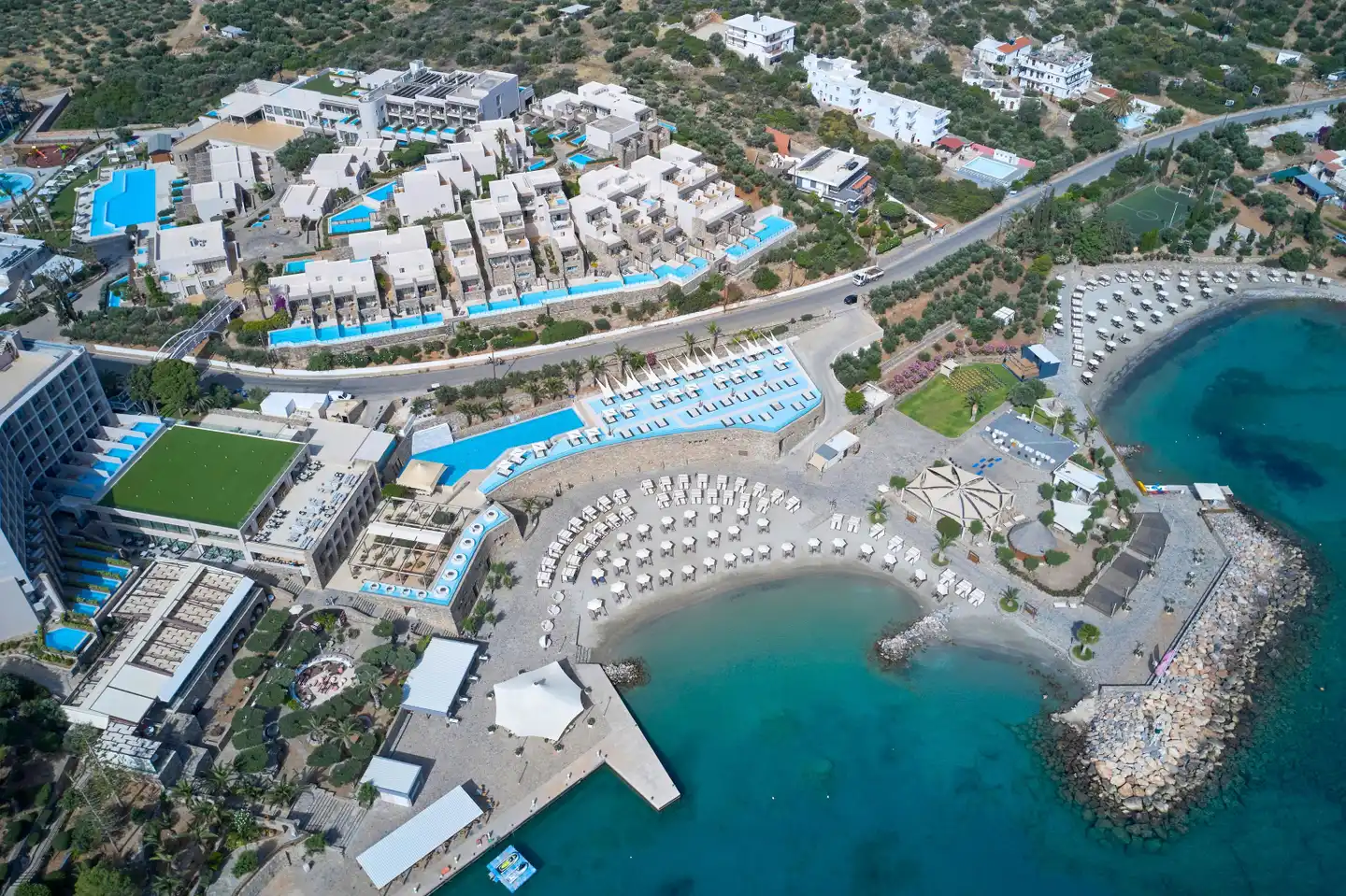 Mirabello Bay Luxury Resort Aussenansicht