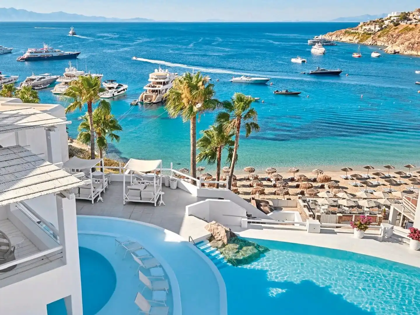 Mykonos Blu a Grecotel Resort to Live Pool